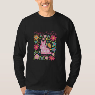 T-shirt Bonne illustration de lapin de Pâques