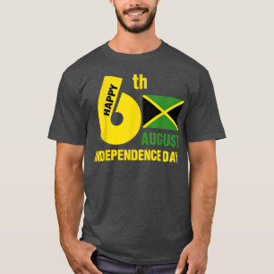 T-shirt Bonne Indépendance Jamaïque Est 6 août 1962 Jam