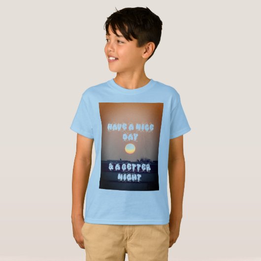 T-shirt Bonne journée (Devant entier)