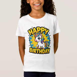 T-Shirt Bonne licorne d'anniversaire