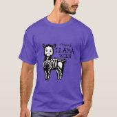 T-shirt Bonne Llamaween (Devant)