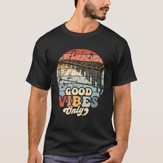 T-shirt Bonne Marimba Player Vibes Seulement Vibraphone Ma (Devant)