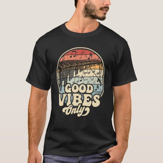 T-shirt Bonne Marimba Player Vibes Seulement Vibraphone Ma (Devant)