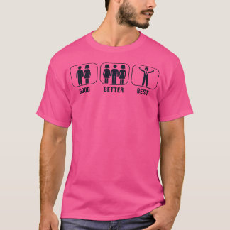 T-shirt Bonne Meilleure Meilleur Maison d'Opéra Vocal Aman