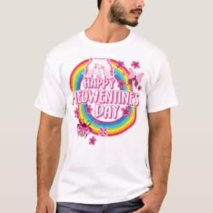 T-shirt Bonne Meowentines Day Shirt, Thème Chat Valentines