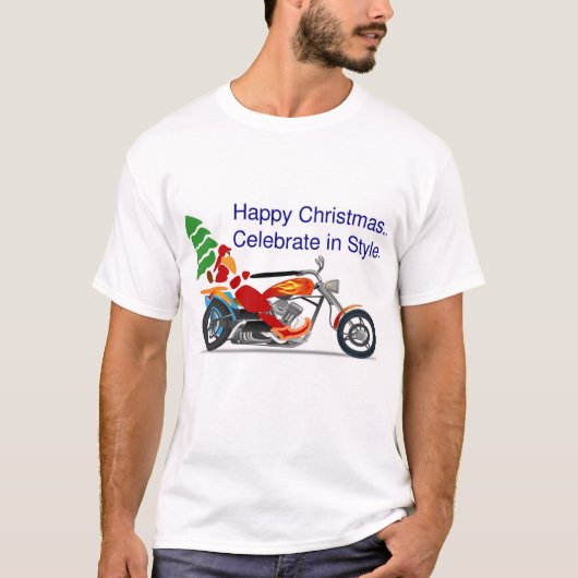 T-SHIRT BONNE NOËL, CÉLÉBRÉE DANS LE STYLE (Devant)