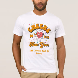T-shirt Bonne nouvelle année 2024 Vielle école Nouvelle an