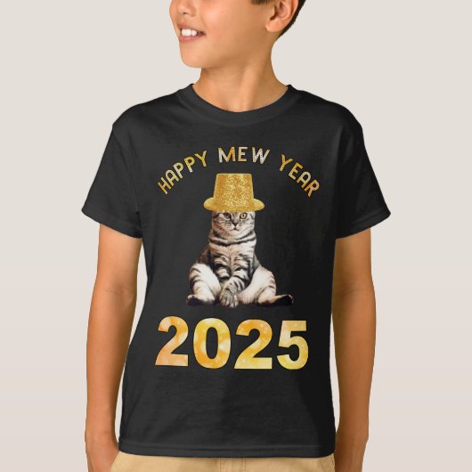 T-shirt Bonne nouvelle année 2025 (Devant)