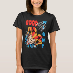T-shirt bonne nuit arlequin clown méchant masque effrayant