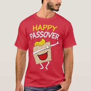 T-shirt Bonne Pâque Dabbing Matzah Funny Pâque Matza