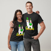 T-shirt Bonne Patrick S Day Leprechaun St Bernard Riding L (Unisexe)