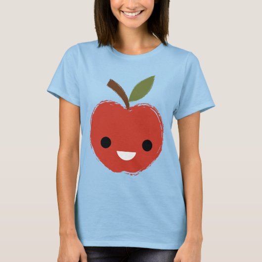 T-shirt Bonne Pomme rouge (Devant)
