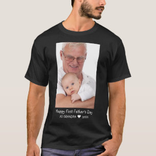T-shirt Bonne première Fête des pères Nouveau grand-père p