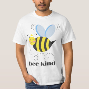 T-shirt Bonne princesse d'abeille avec couronne et slogan