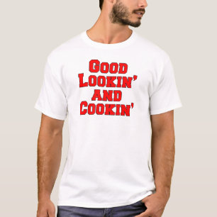 T-shirt Bonne Recherche Et Cuisine Amusante Conception