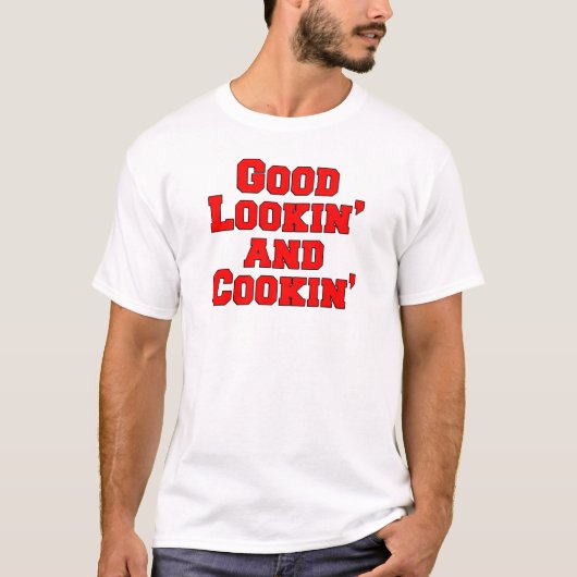 T-shirt Bonne Recherche Et Cuisine Amusante Conception (Devant)