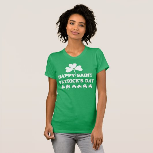 T-shirt 'Bonne Saint Patrick' (Devant entier)