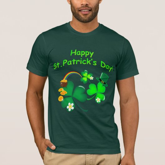 T-shirt Bonne Saint Patrick ! (Devant)