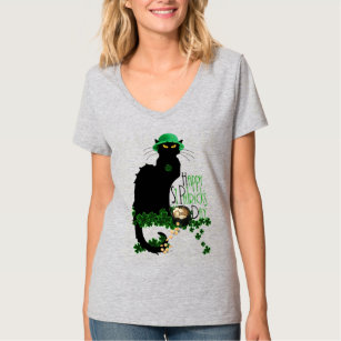 T-shirt Bonne Saint Patrick Le Conversation Noir
