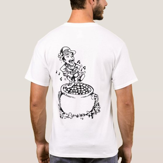 T-shirt Bonne Saint Patrick's Day (Dos)