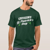 T-shirt Bonne Saint Patrick's Day (Devant)