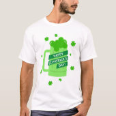 T-shirt Bonne Saint Patrick's Day (Devant)