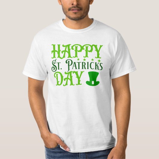 T-shirt Bonne Saint Patrick's Day-88489 (Devant)