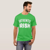 T-shirt Bonne Saint Patrick's Day | Authentic Irish (Devant entier)