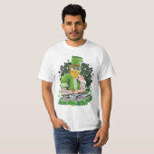T-shirt Bonne Saint Patrick's Day | Leprechaun DJ (Devant entier)