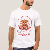 T-shirt Bonne Saint-Valentin - Admirez (Devant)