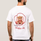 T-shirt Bonne Saint-Valentin - Admirez (Dos)