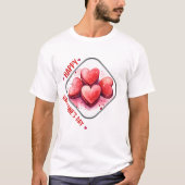 T-shirt Bonne Saint-Valentin - Amoriste (Devant)