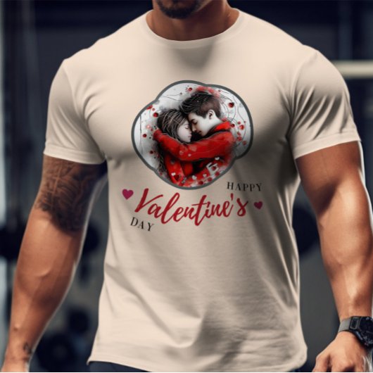 T-shirt Bonne Saint-Valentin - captivation abominable