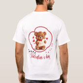 T-shirt Bonne Saint-Valentin - Délice (Dos)