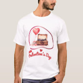 T-shirt Bonne Saint-Valentin - Dévotion bien-aimée (Devant)
