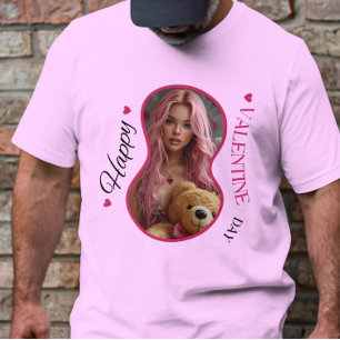 T-shirt Bonne Saint-Valentin - Envelopper la chaleur
