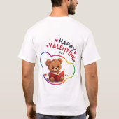 T-shirt Bonne Saint-Valentin - Harmonie (Dos)