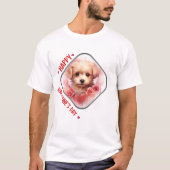 T-shirt Bonne Saint-Valentin - Le désir de Sweetheart (Devant)