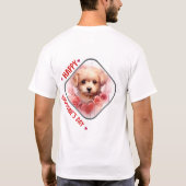 T-shirt Bonne Saint-Valentin - Le désir de Sweetheart (Dos)