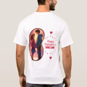 T-shirt Bonne Saint-Valentin - Le désir du coeur (Dos)