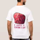 T-shirt Bonne Saint-Valentin - Passionné (Dos)