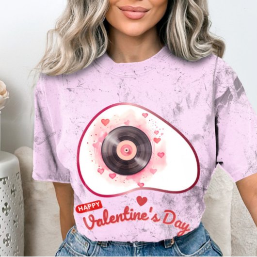 T-shirt Bonne Saint-Valentin - Passionné pour toujours