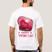 T-shirt Bonne Saint-Valentin - Romantique Bliss (Dos)
