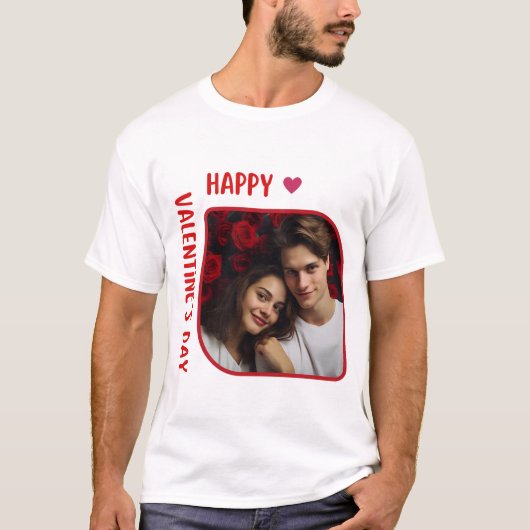 T-shirt Bonne Saint-Valentin - Romeo (Devant)
