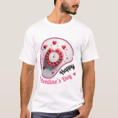 T-shirt Bonne Saint-Valentin - Sentimental (Devant)