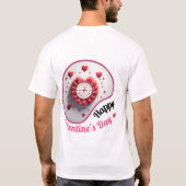 T-shirt Bonne Saint-Valentin - Sentimental (Dos)