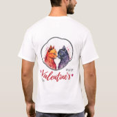 T-shirt Bonne Saint-Valentin - Yearning Passionné (Dos)