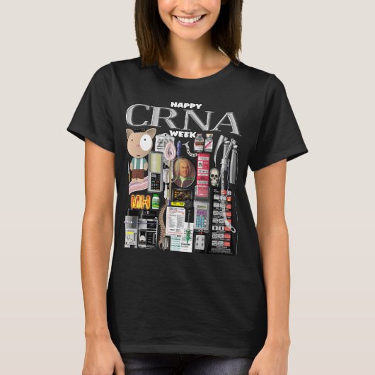 T-shirt Bonne semaine CRNA 2024 (Devant)