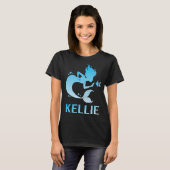 T-shirt Bonne Sirène - Nom Kellie (Devant entier)