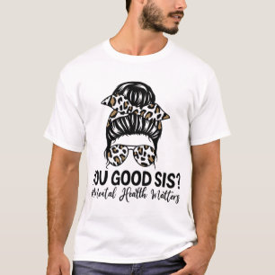T-shirt Bonne Sis Sensibilisation aux problèmes de santé m